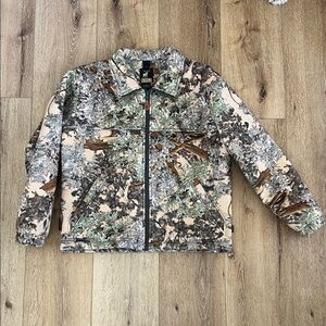 King's Camo Zip-Up Jacket in Desert Shadow Camo